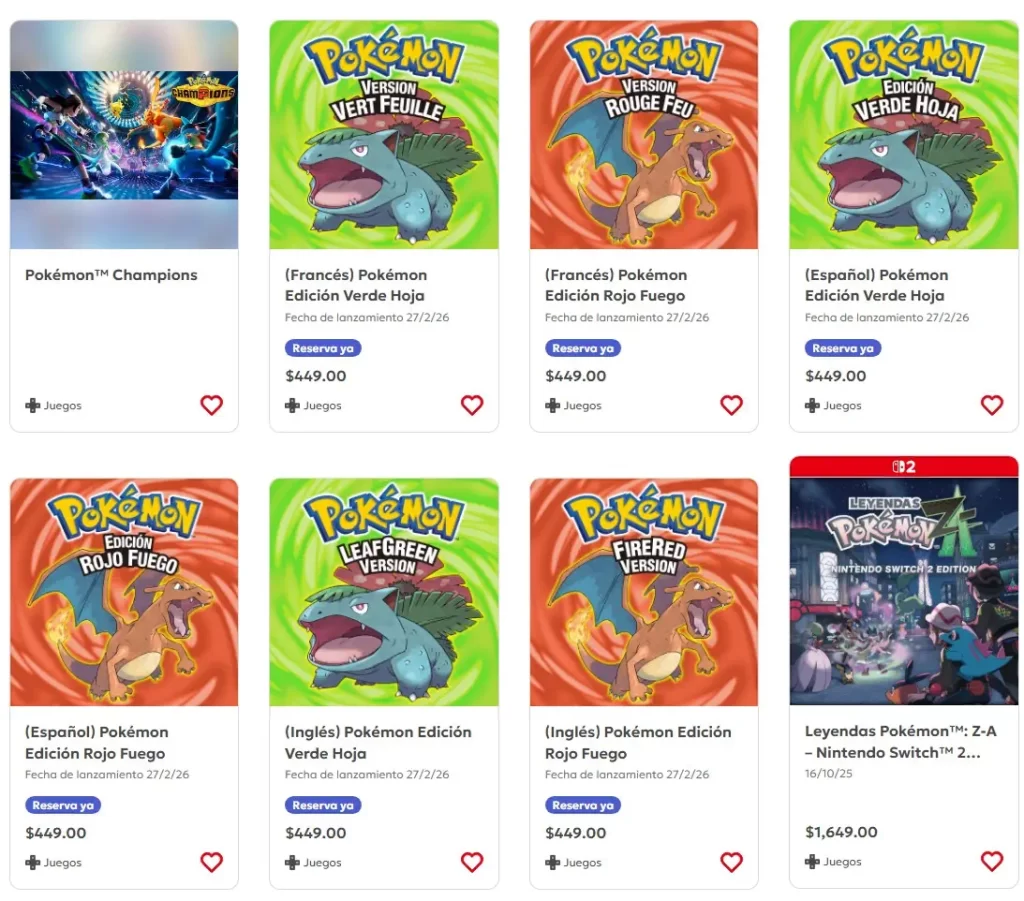 Pokémon Presents del 27 de febrero: horario, dónde verlo y la sorpresa de Rojo Fuego y Verde Hoja en la eShop