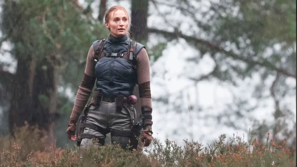 Sophie Turner como Lara Croft en la nueva serie de Tomb Raider