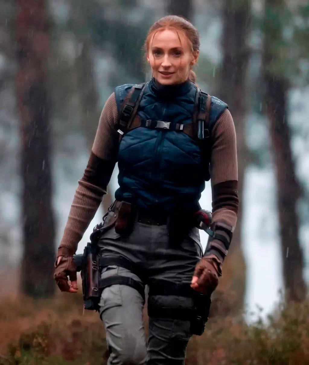 Sophie Turner como Lara Croft
