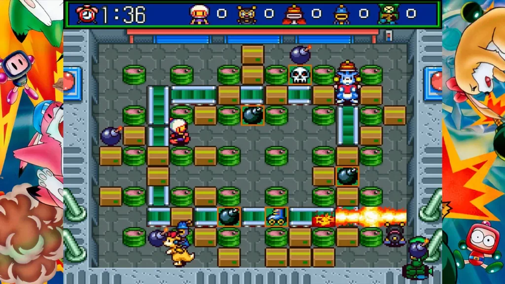 Super Bomberman Collection , multijugador