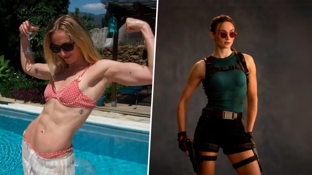 Tomb Raider: revelan el nuevo look de Lara Croft en el reboot con Sophie Turner para Prime Video