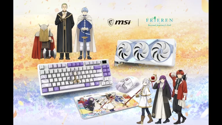 Frieren y Himmel están juntos gracias a esta colaboración de MSI que está compuesta de varios periféricos para tu PC. Detalles aquí.