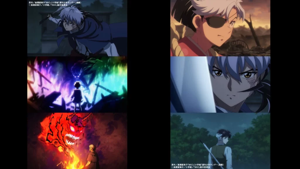 Mao es la nueva serie de fantasía oscura que llega de la mano de la creadora de Inuysha, Ranma 1/2 y Urusei Yatsura, en primavera de 2026. 