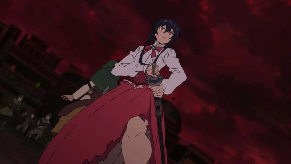 Sentenced to Be a Hero, capítulo 9 comienza la misión encubierta: Kivia se sincera con Xylo (luego aparece Frenci) y la misión fracasa.