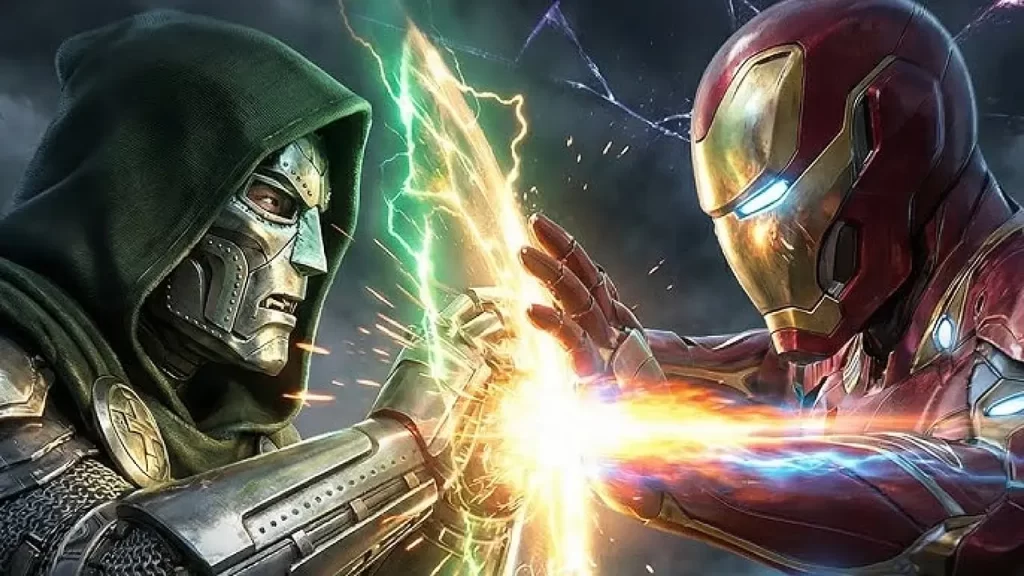 Dr Doom vs Iron Man Avengers Doomsday