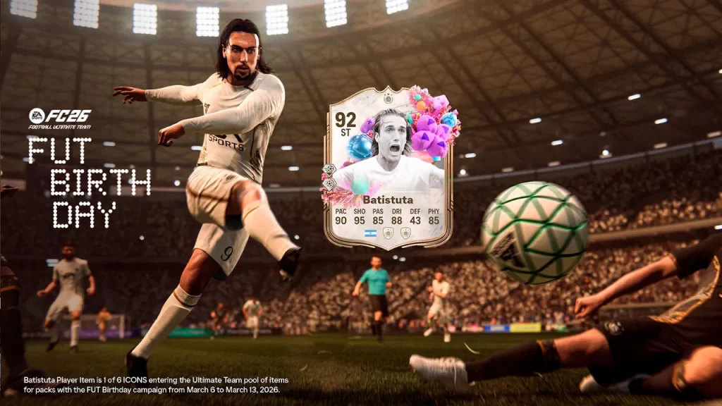 EA Sports FC 26 celebra el cumpleaños de FUT con leyendas de la Serie A