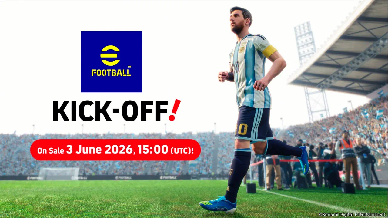 eFootball Kick-Off ya tiene fecha de lanzamiento en Nintendo Switch 2