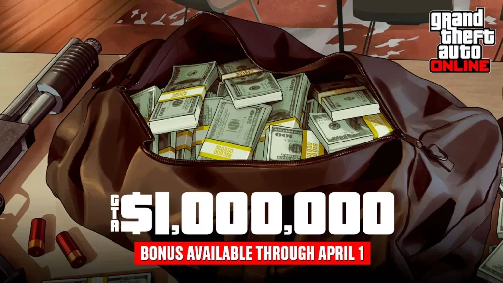 GTA Online 1 millon hasta 1 de abril