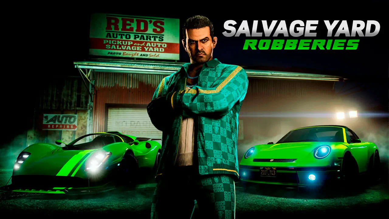 GTA Online: doble ingresos en deshuesadero, robos objetivo y descuentos esta semana