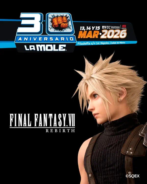 Square Enix tendrá presencia en CDMX asistiendo a la Mole 30 aniversario