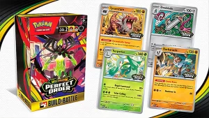 Las cartas que vendrán en los decks Build & Battle de Pokémon TCG Megaevolución – Equilibrio Perfecto