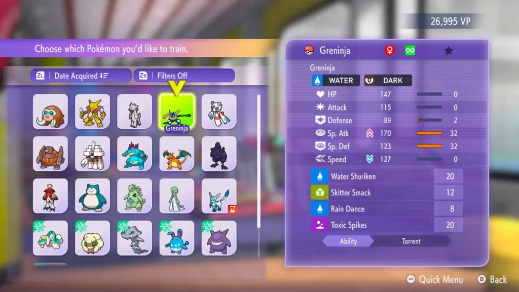 Cómo entrenar a los Pokés en Pokémon Champions