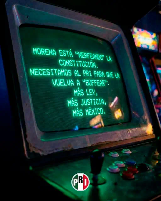 Anuncio videojuegos PRI