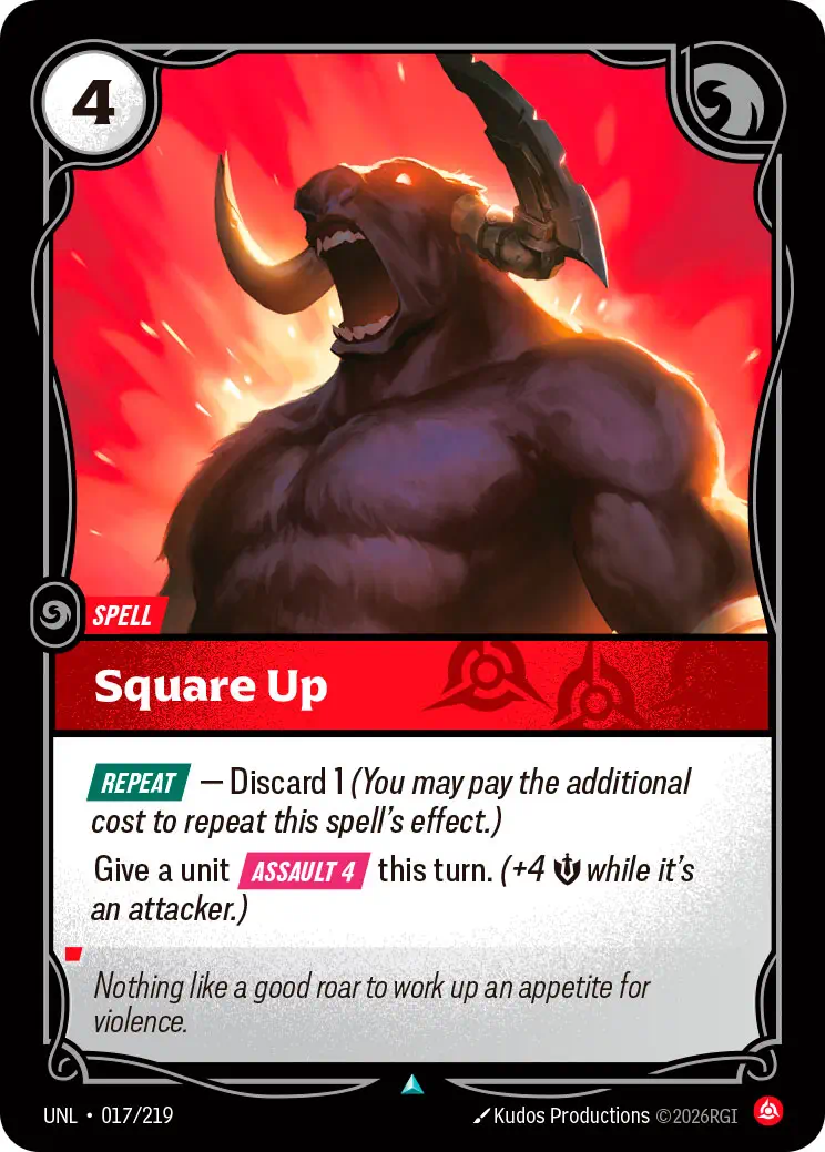 Riftbound Unleashed, Square Up