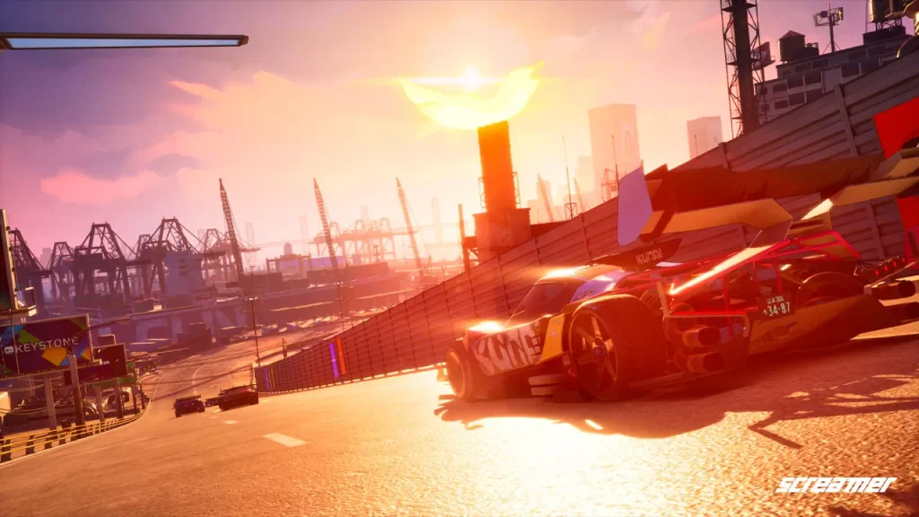 Screamer, atardecer carrera