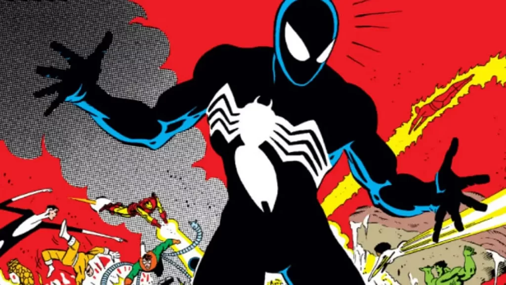 Spider-Man: Traje Negro del Simbionte en Avengers: Secret Wars