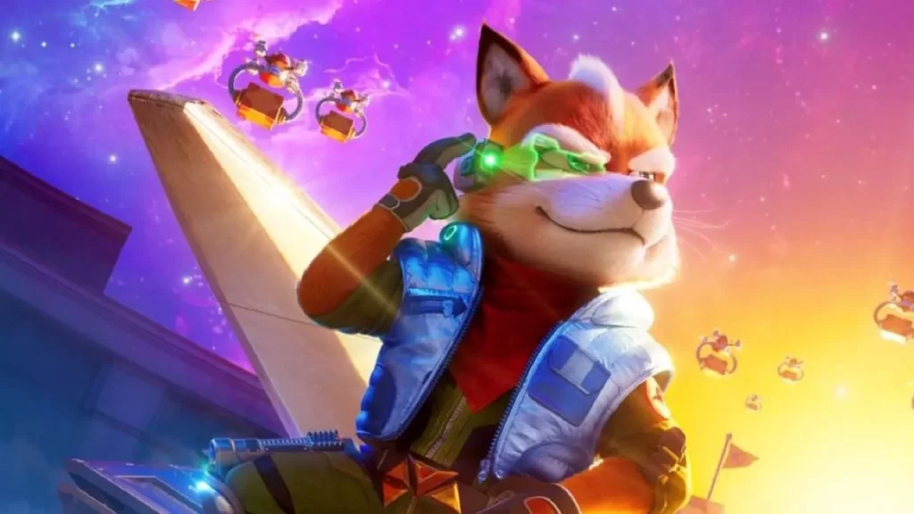 Fox en Super Mario Galaxy: La Película