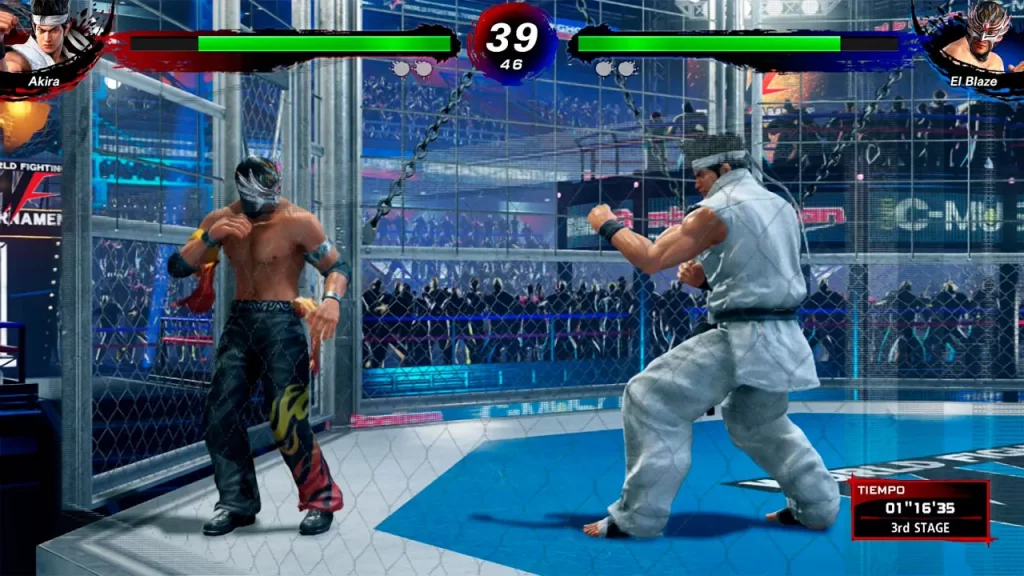 Virtua Fighter 5 R.E.V.O. World Stage - combate