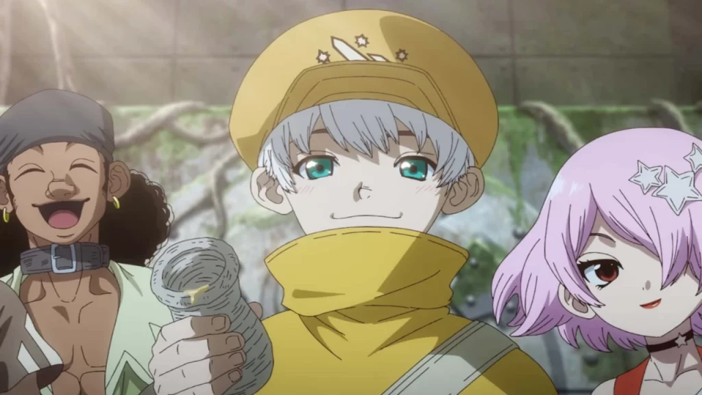 Dr. Stone Science Future capítulo 28 finalmente presenta a Sai como un programador que hará posible el alunizaje, y es el hermano de Ryūsei.