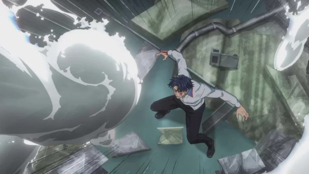 MARRIAGETOXIN, capítulo 3, Gero teminará de librar una batalla contra el "usuario de agua" y conseguirá un vínculo con Himekawa.