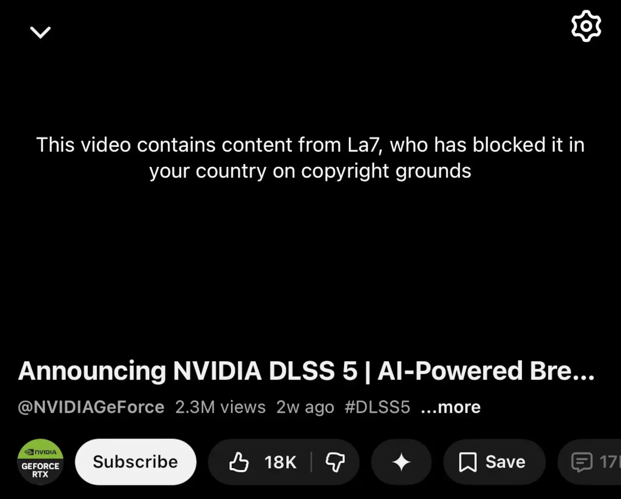 El tráiler de DLSS 5 de NVIDIA fue retirado, esto es lo que sabemos