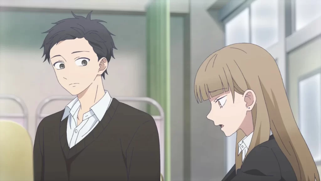 Rompiendo el hielo, capítulo 5: Koyuki es tajante y agresiva con Minato, tras lo que la tensión es densa, entonces Yota decide intervenir.
