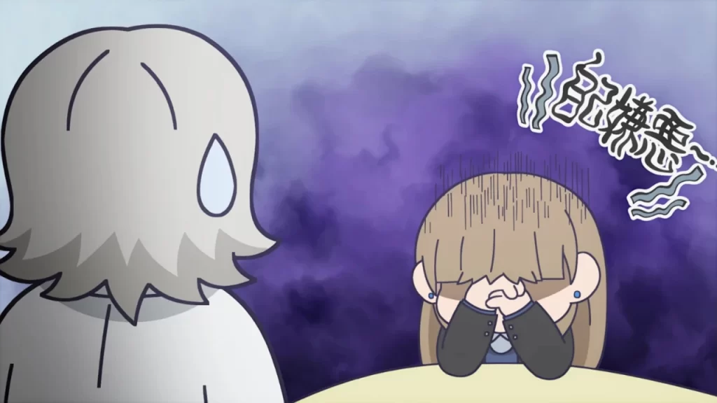 Rompiendo el hielo, capítulo 5: Koyuki es tajante y agresiva con Minato, tras lo que la tensión es densa, entonces Yota decide intervenir.
