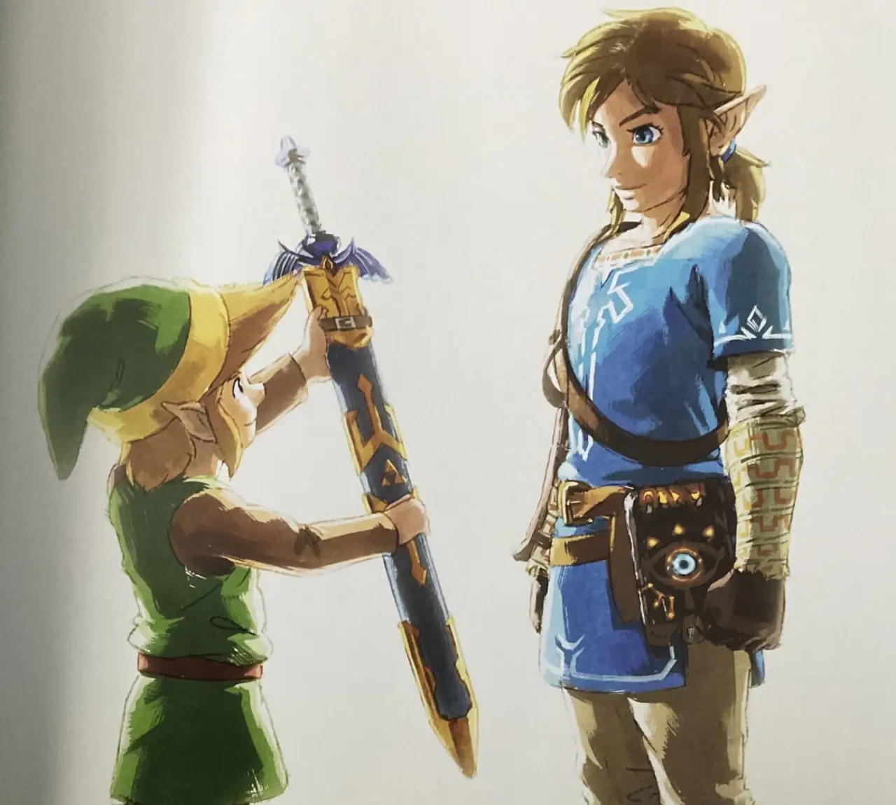 Live Action de Zelda muestra como se ven Link y la Master Sword
