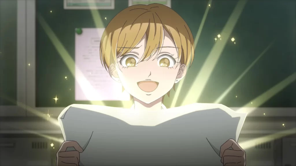 Rompiendo el hielo capítulo 3: Minato se une al grupo de estudio, llama la atención de Miki por su interés por Koyuki quien también lo malinterpreta. 