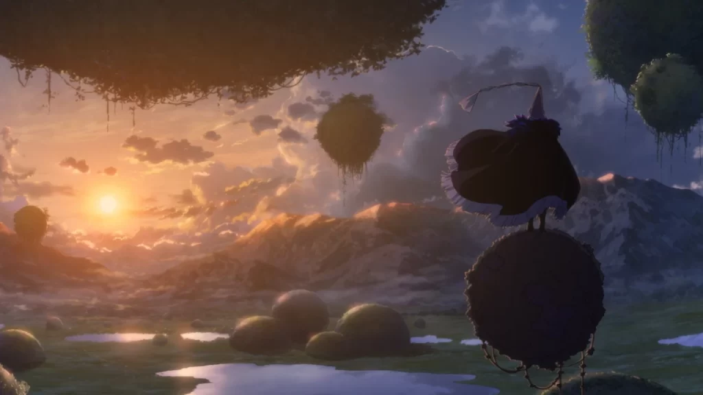 Witch Hat Atelier, capítulo 5: Coco está desolada en el laberinto del dragón, todas le han dado la espalda, así, susurra pidiendo orientación a Qifrey. 