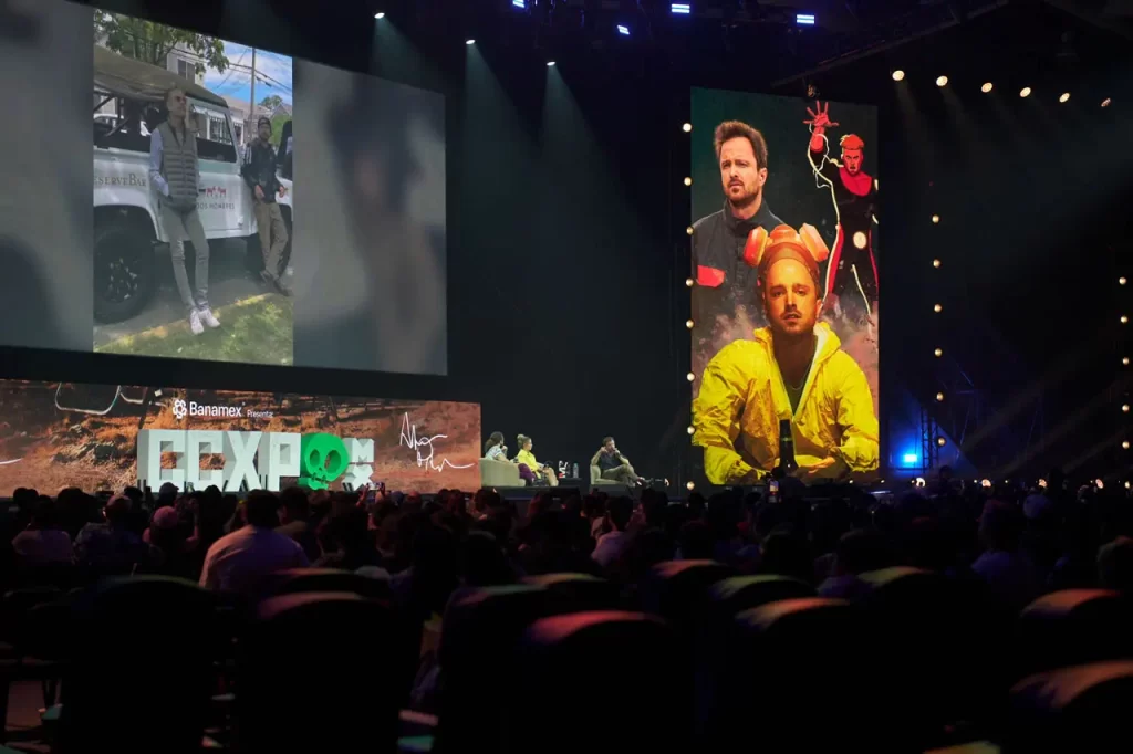 Aaron Paul conquista CCXP México 2026 con una presentación inolvidable