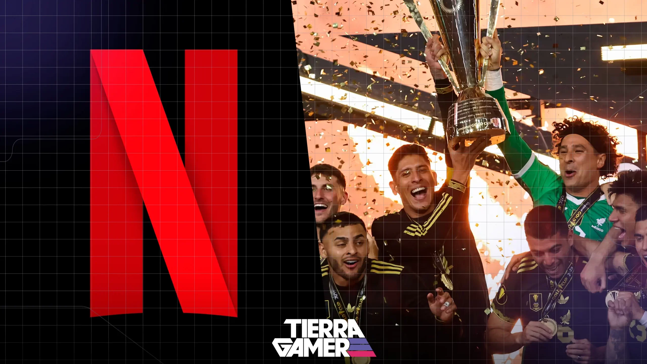 Netflix transmitirá la Copa Oro y las Finales de la Liga de Naciones en México