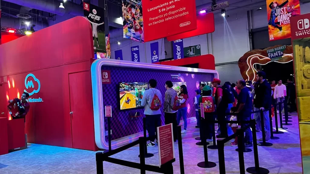 Nintendo llevará Switch 2 a CCXP México con demos y experiencias para fans