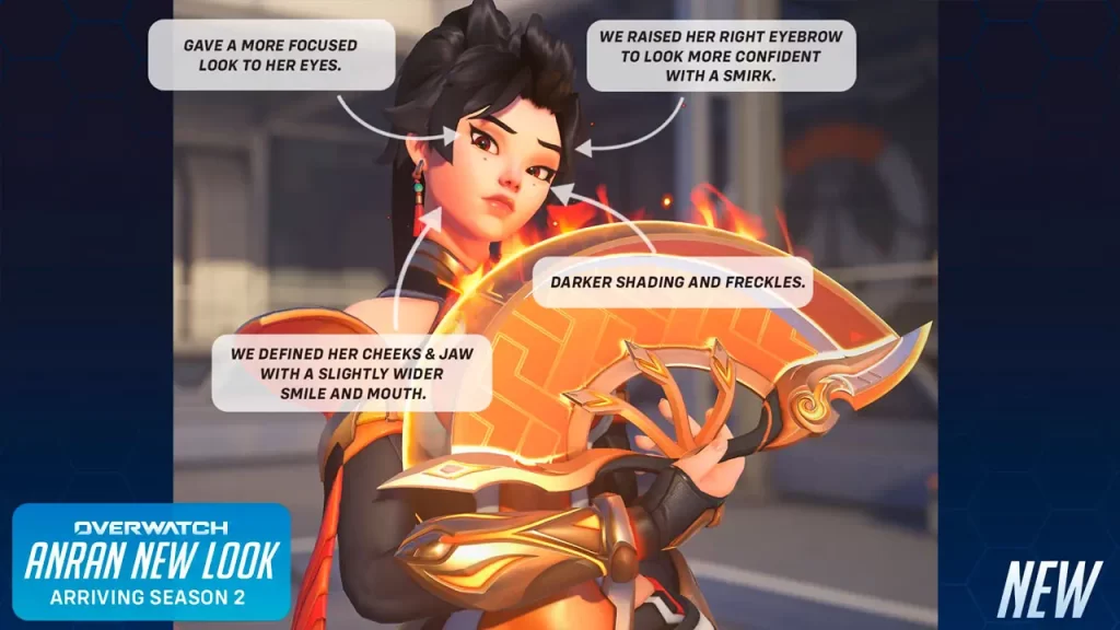 Overwatch, rediseño Anran