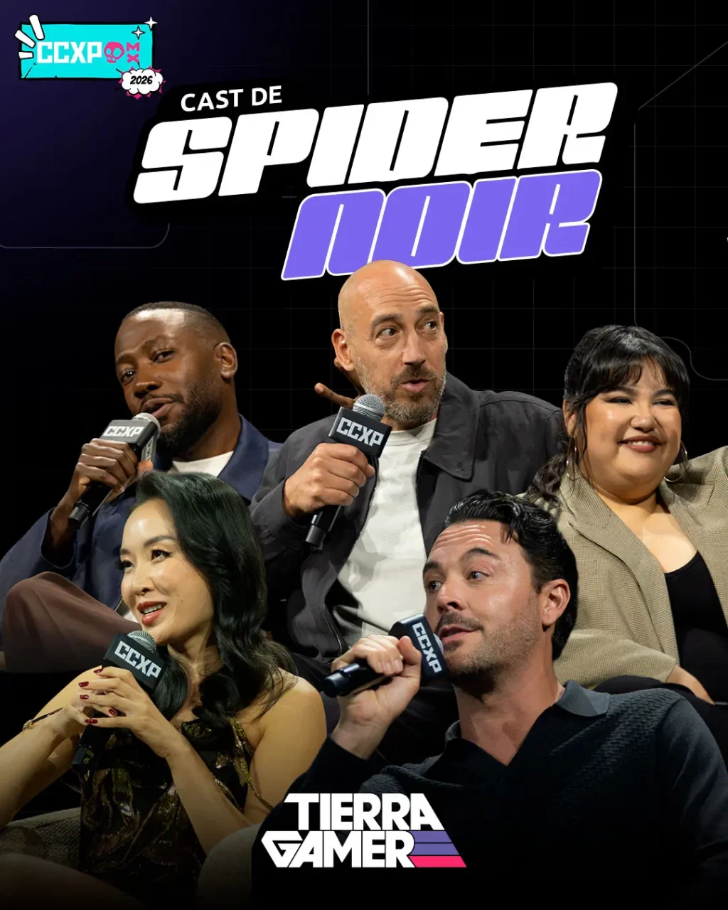 Spider-Noir sorprende en CCXP México con una presentación llena de estilo