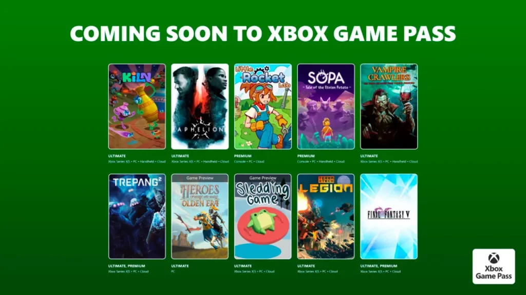 Xbox Game Pass confirma su segunda tanda de juegos para abril de 2026