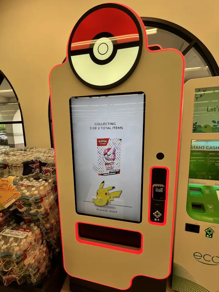 Pokémon TCG ya no tendrá más máquinas expendedoras para que se detengan los scalpers