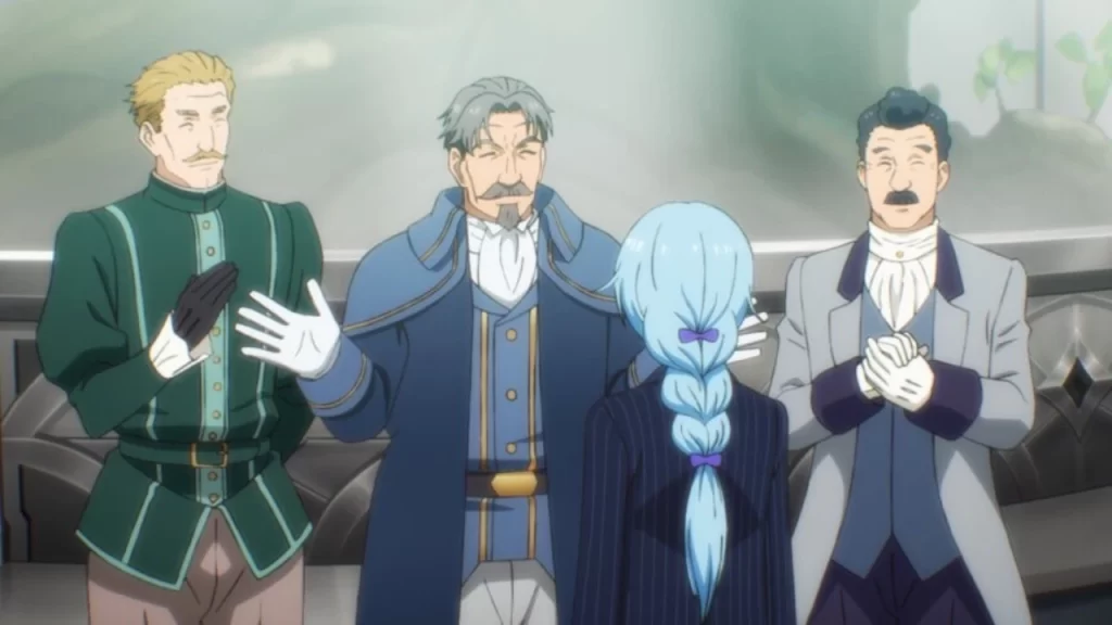 That Time I Got Reincarnated as a Slime temporada 4, capítulo 5, finalmente Rimuru se une al consejo, pero hay personas que lo persiguen.