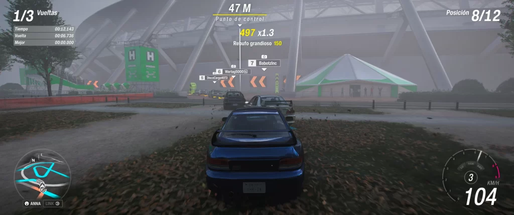 Forza Horizon 6, con bruma