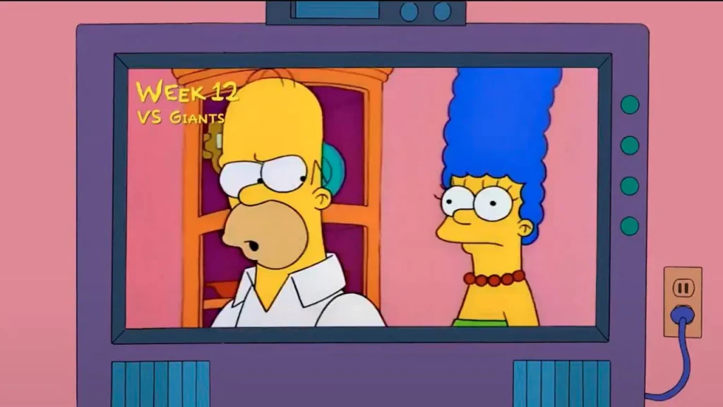 Equipos de la NFL presentan su calendario de juego con los Simpson y Halo