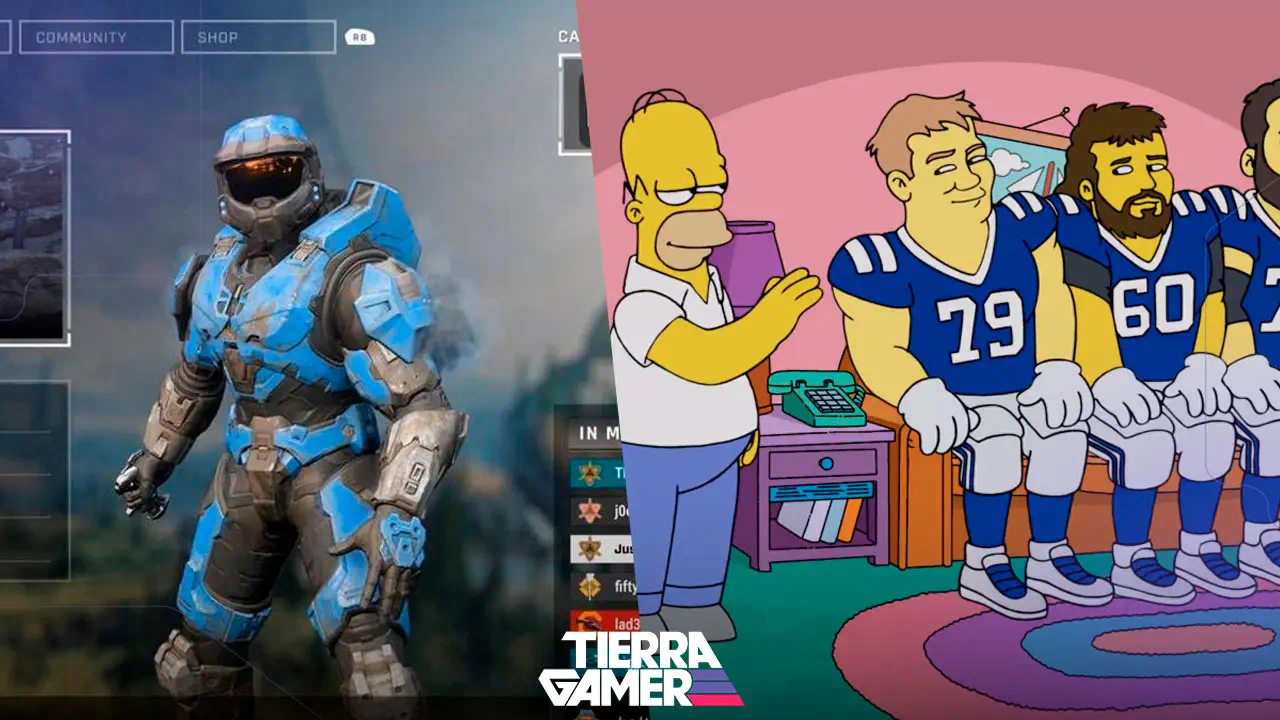Equipos de la NFL presentan su calendario de juego con los Simpson y Halo