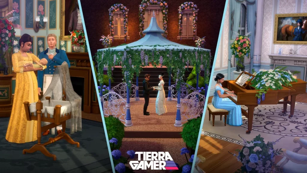 The Sims 4 recibe el baile de mascarada de Lady Bridgerton