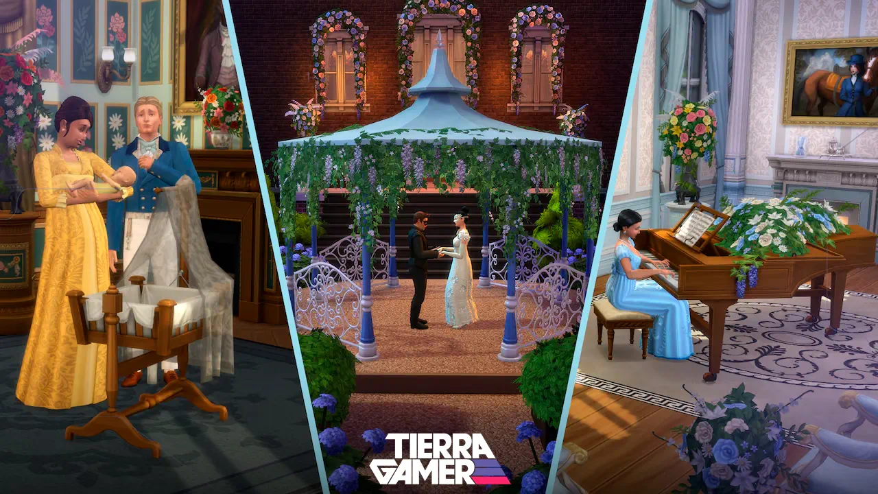 The Sims 4 recibe el baile de mascarada de Lady Bridgerton