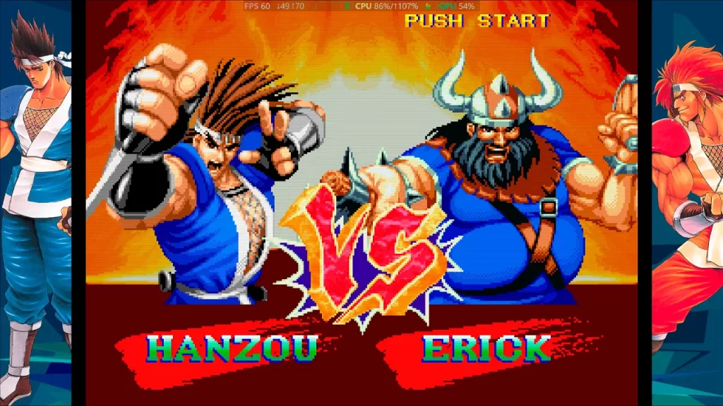 World Heroes Perfect, duelo
