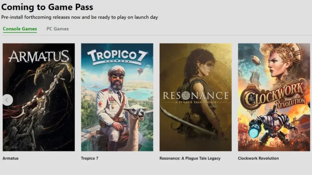 Los posibles juegos de Xbox Games Showcase