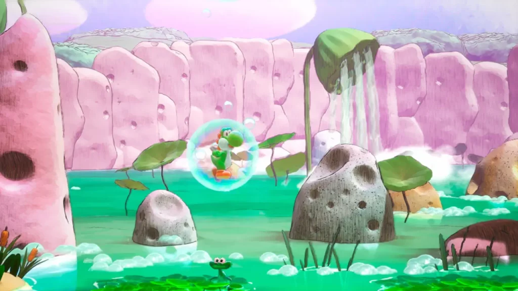 Yoshi and the Mysterious Book, Burbujas