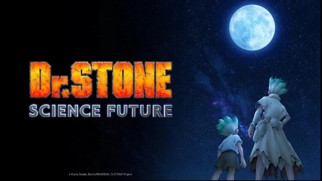 El capítulo 37 de Dr. Stone Science Future se estrenará el jueves, 25 de junio de 2026. La obra manga fue escrita por Riichiro Inagaki e ilustrada por Boichi. La serialización estuvo a cargo de Shuēisha que publicó capítulos desde marzo de 2017 hasta marzo de 2022.Dr. Stone reunió 27 volúmenes recopilatorios. Las tres temporadas de anime fueron adaptadas por TMS Entertainment y tienen diferentes nombres:Dr. Stone: Stone Wars — 2021 (25 capítulos)
Dr. Stone— 2022 (11 capítulos)
El especial: Ryusui
Dr. Stone: New World— 2023, entrega en formato deux cours (22 capítulos)
Dr. Stone Science Future — (dos cursos en 2025 y el tercero en 2026)
