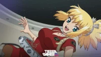 Dr. Stone Science Future capítulo 35, Senku, Kohaku y Stanley viajan a la Luna, y aunque parten sin problemas, pronto existe uno complicado.