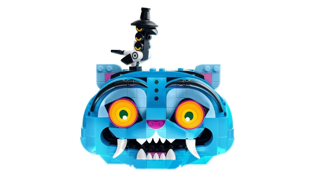 KPop Demon Hunters tendrá una figura LEGO de Derpy Tiger con 825 piezas, accesorios exclusivos y lanzamiento en agosto de 2026.