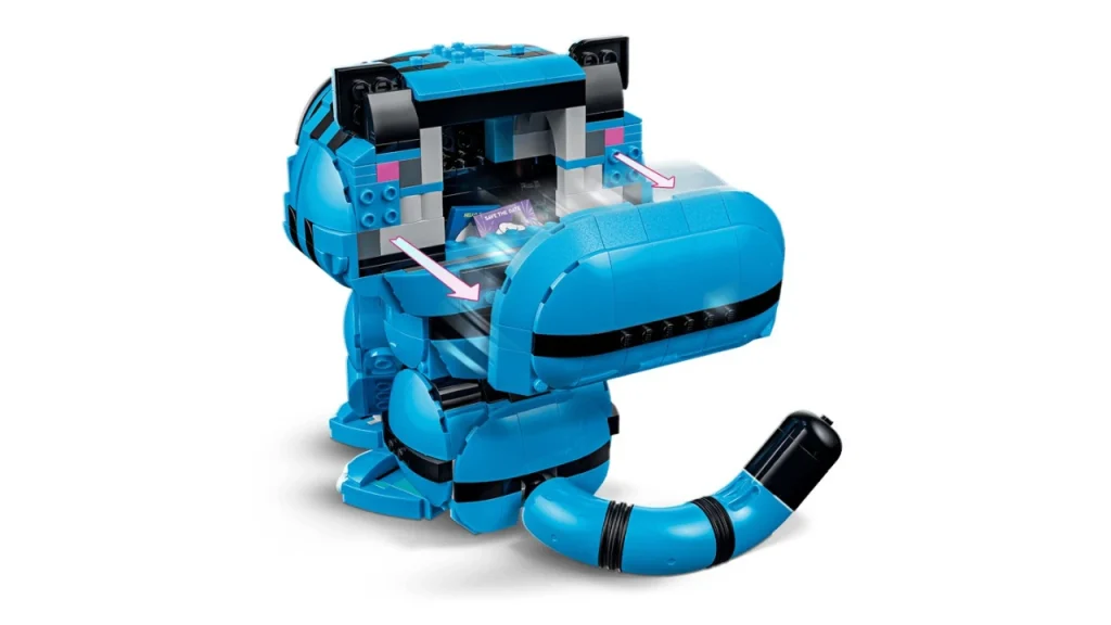 KPop Demon Hunters tendrá una figura LEGO de Derpy Tiger con 825 piezas, accesorios exclusivos y lanzamiento en agosto de 2026.